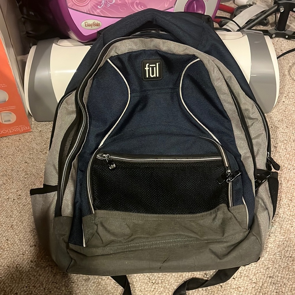 FuL high quality padded safe laptop backpack